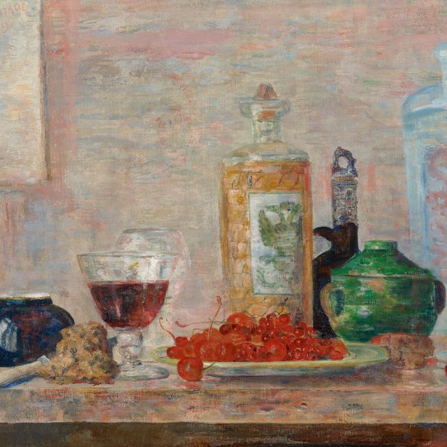James Ensor — Смерть природы в вишневых тонах