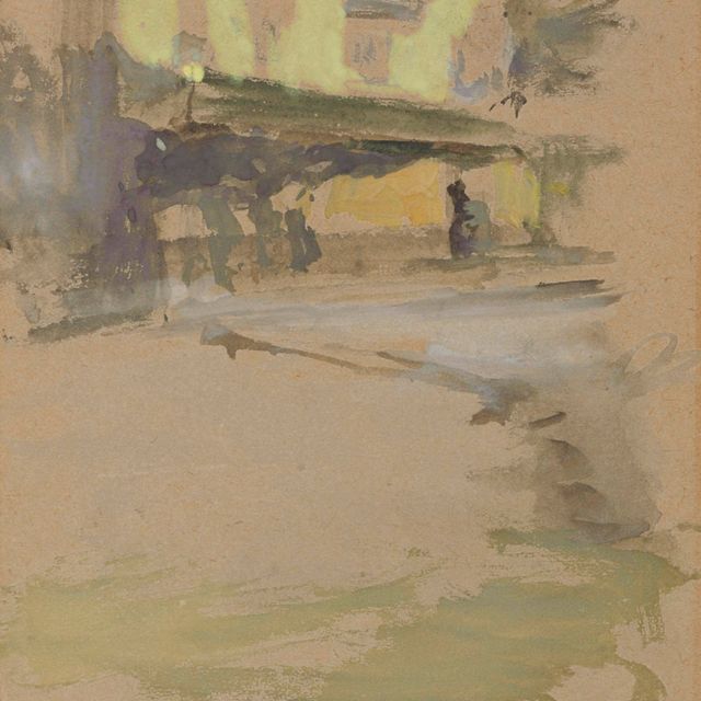 James McNeill Whistler — Пентхаус в публичном доме в Сент-Айвсе, Корнуолл