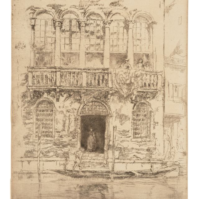 James McNeill Whistler — На балконе