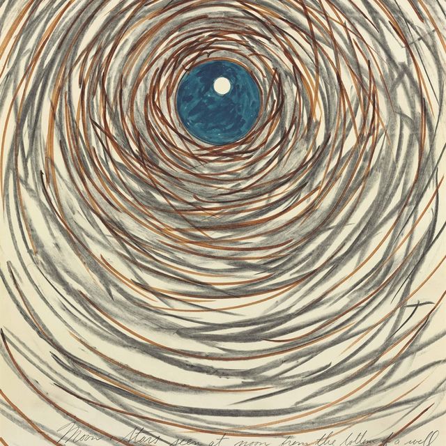 James Rosenquist — Луна + звезды, видимые в полдень со дна колодца