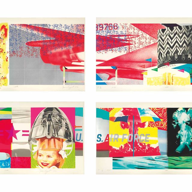 James Rosenquist — F-111 (Юг, Запад, Север, Восток) (Гленн 73)