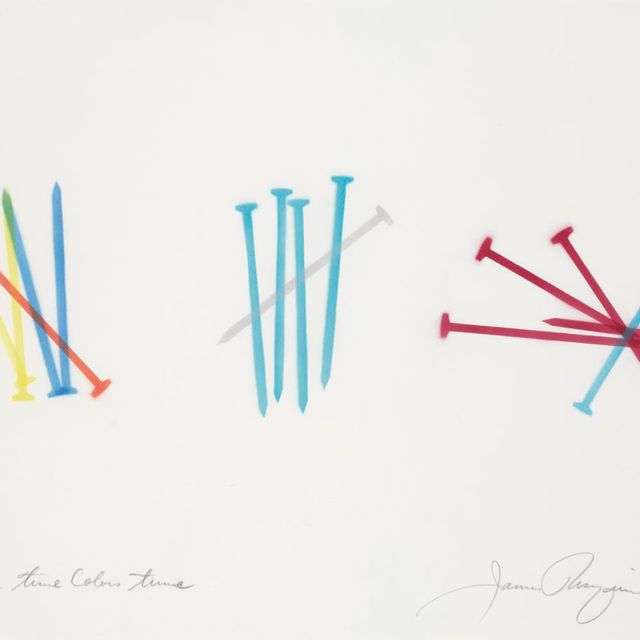 James Rosenquist — Рисунок № 9 для Time Раскрашивает время