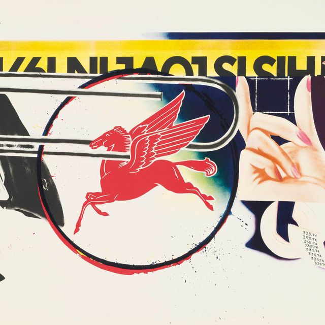 James Rosenquist — Скрепка для бумаг (Glenn 71)