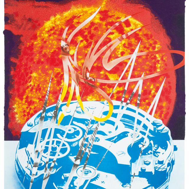 James Rosenquist — Солнце садится по часовому поясу, начиная с "Добро пожаловать на водную планету"