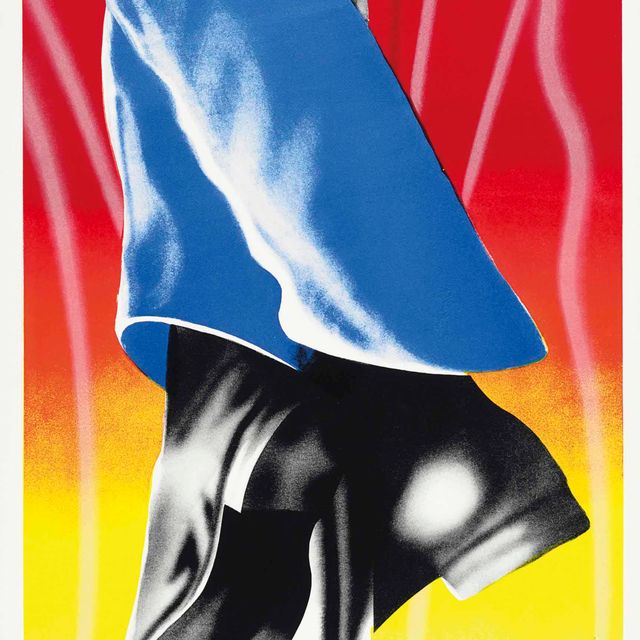 James Rosenquist — Фреска Expo 67-Огненный столб 33' x 17'