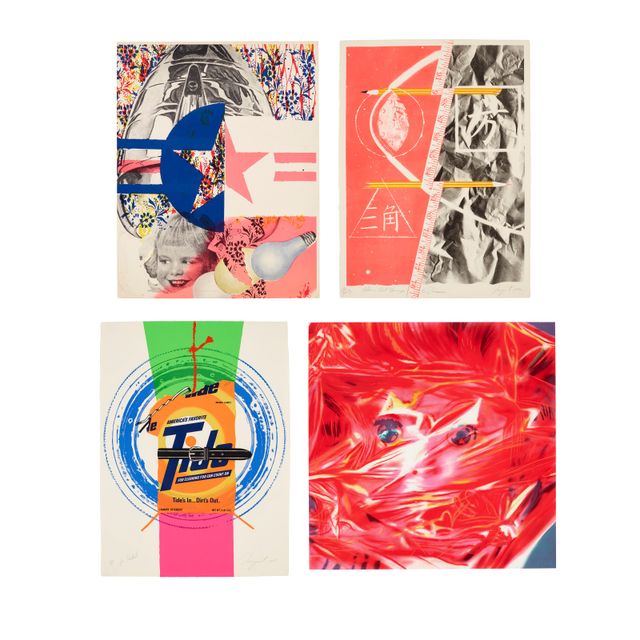 James Rosenquist — Четыре гравюры художника