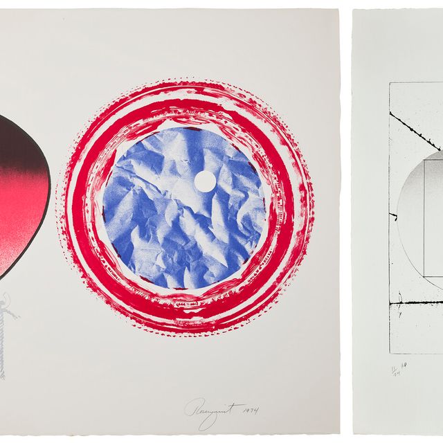 James Rosenquist — Две гравюры художника
