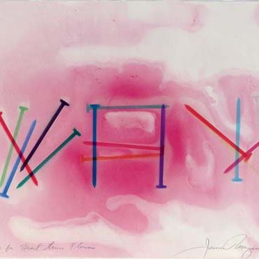 James Rosenquist — Рисунок №10 для цветов "Время сердца"