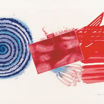 James Rosenquist — Четыре гравюры художника