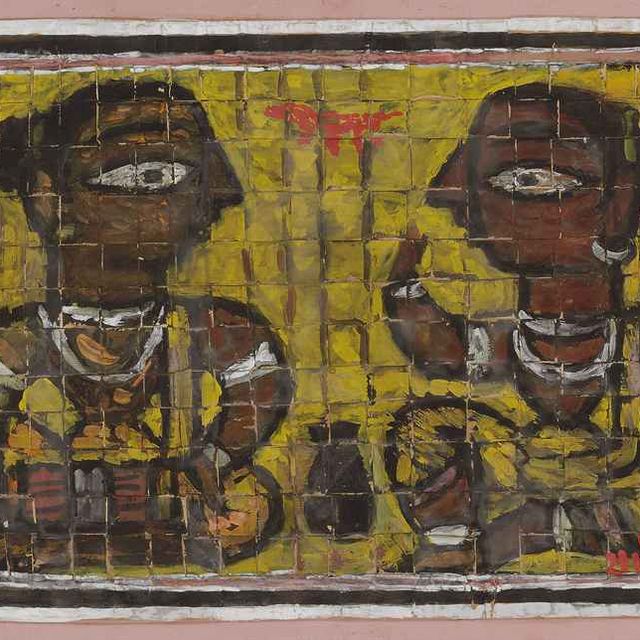 Jamini Roy — Без названия (Два музыканта)