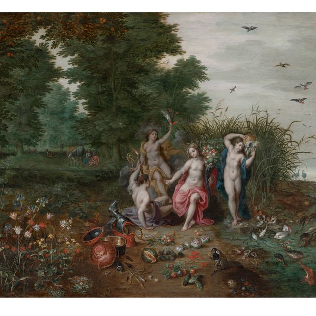 Jan I Brueghel — Аллегория четырех стихий