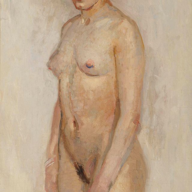 Jan Sluijters — Берта в желтом шарфе