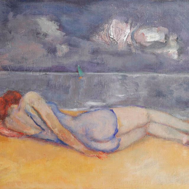 Jan Sluijters — Женщина на пляже