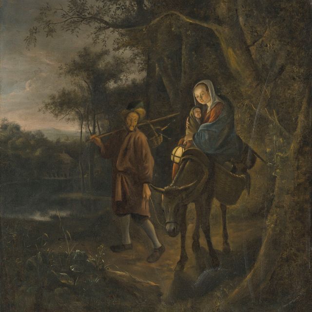 Jan Steen — Бегство в Египет