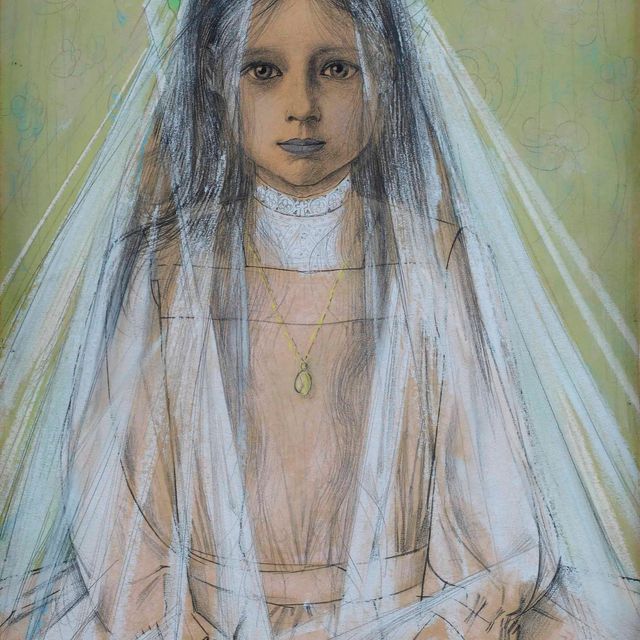 Jan Toorop — Портрет Норы Левенберг