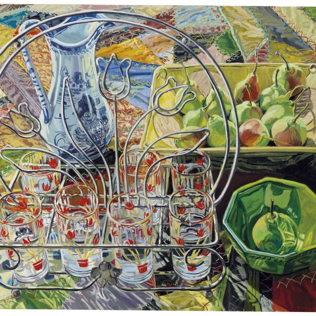Janet Fish — 7 Стаканов, 13 груш