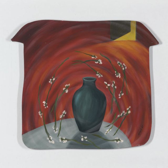 JAR — Цветущая вишня и кувшин, 1989