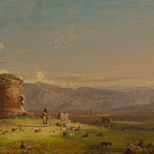 Jasper Francis Cropsey — Башня деи Скьяви