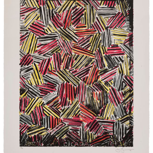 Jasper Johns — Цикада
