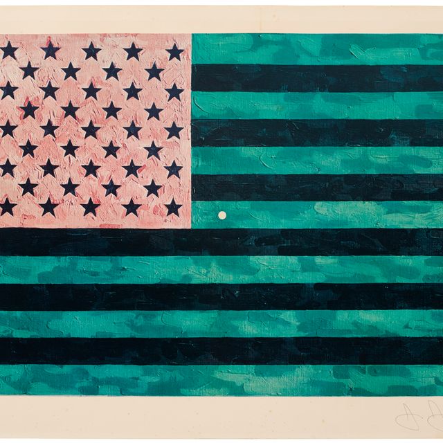 Jasper Johns — Флаг (мораторий)