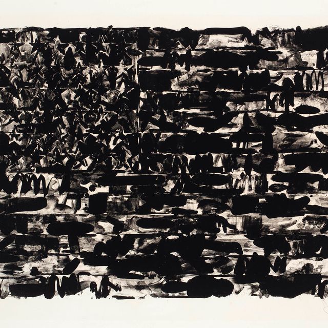 Jasper Johns — Флаг I (ULAE 4)