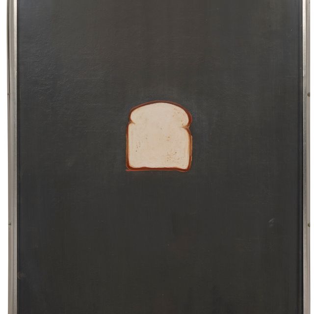 Jasper Johns — Хлеб, вырезанный из свинцовых барельефов