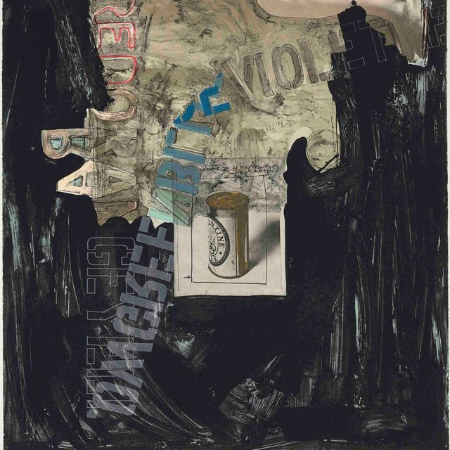 Jasper Johns — Приманка (ULAE 98)