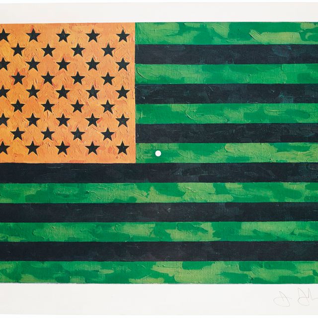 Jasper Johns — Флаг (мораторий)