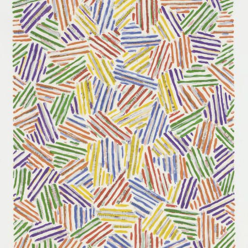 Jasper Johns — Цикада (ULAE 204)