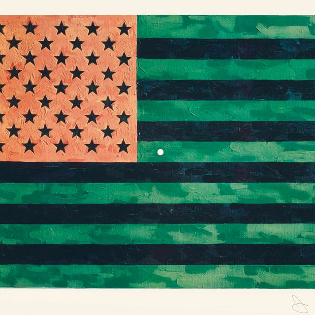 Jasper Johns — Флаг (мораторий)