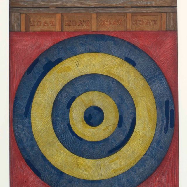 Jasper Johns — Мишень с четырьмя гранями