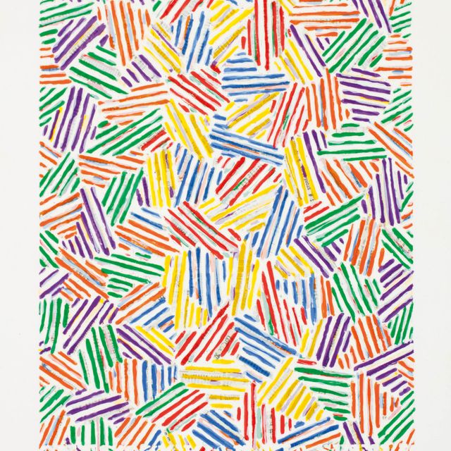 Jasper Johns — Цикада с окраин: дань уважения Симидзу (ULAE 204)