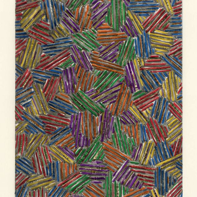 Jasper Johns — Цикада II (ULAE 214)