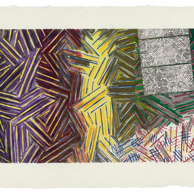 Jasper Johns — Между часами и кроватью