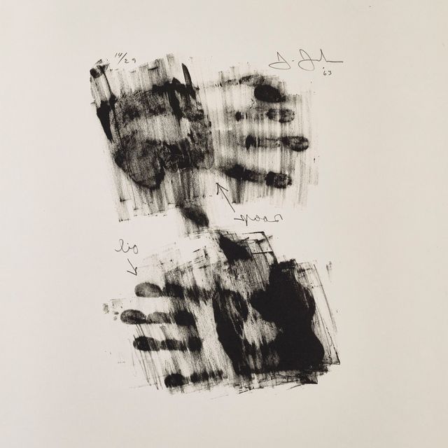 Jasper Johns — Рука