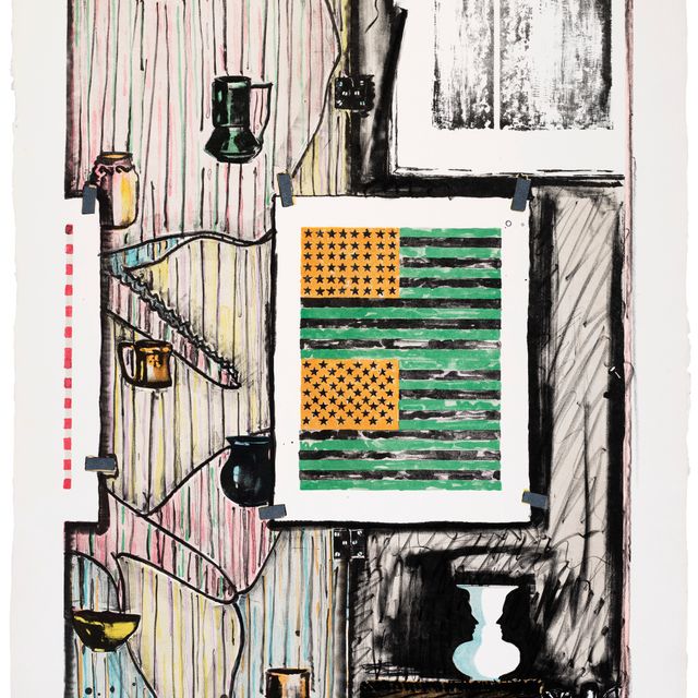 Jasper Johns — Чревовещатель