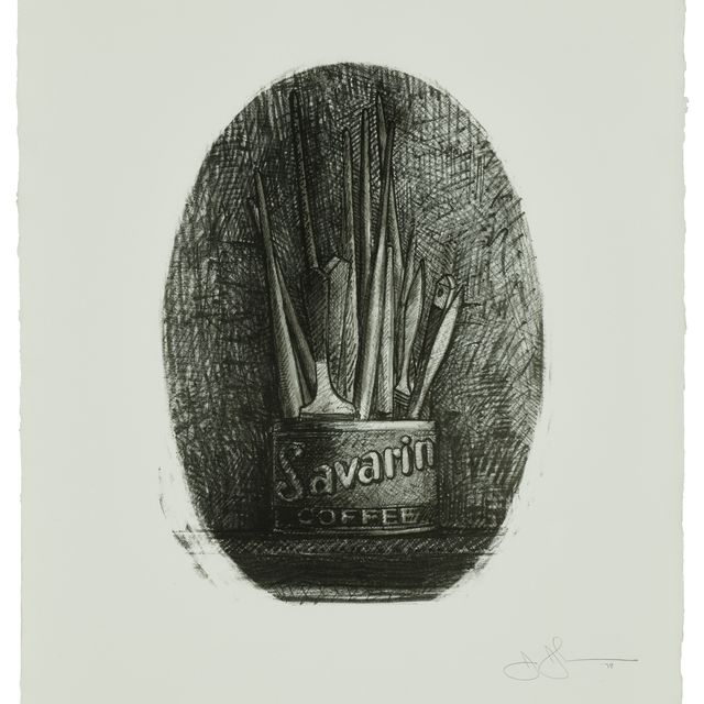 Jasper Johns — Саварин 4 (овальный)