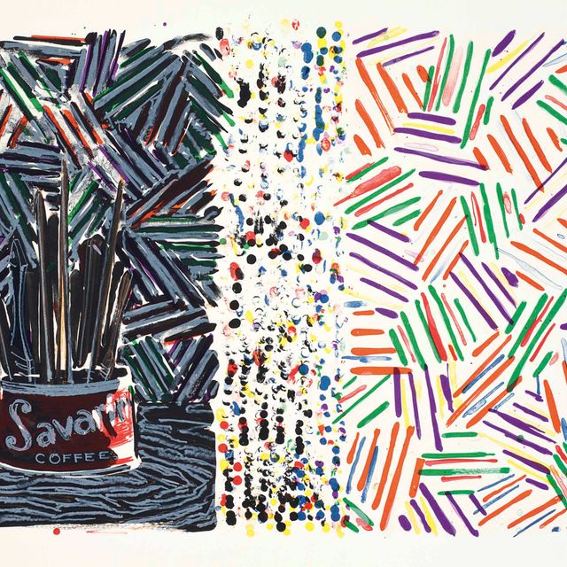 Jasper Johns — Без названия (ULAE 182)