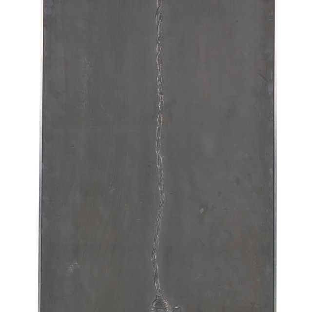 Jasper Johns — Электрическая лампочка, выполненная из свинцовых рельефов