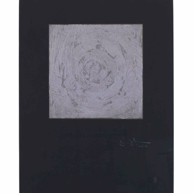 Jasper Johns — Белая мишень