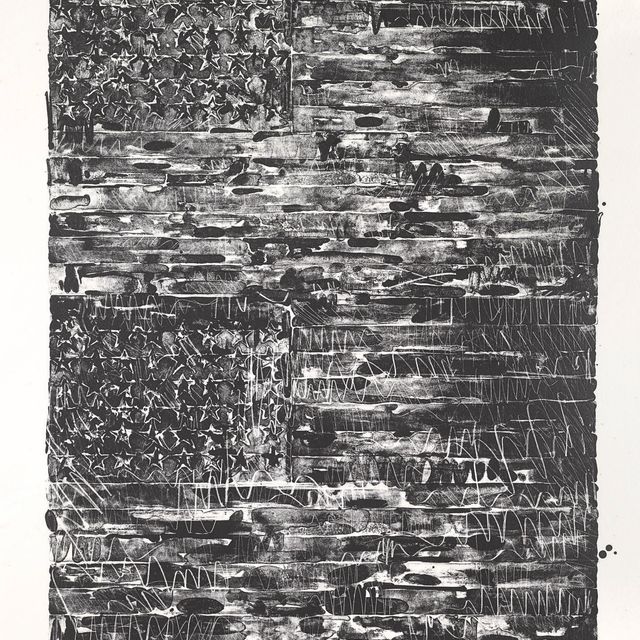 Jasper Johns — Два флага (Универсальные художественные издания с ограниченным тиражом 121)