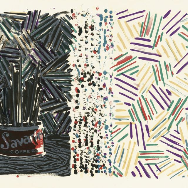 Jasper Johns — Без названия (ULAE 182)