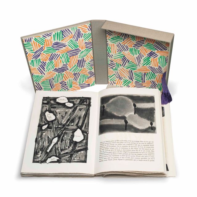 Jasper Johns — Сэмюэл Беккет, "Физ-лы", издательство "Питерсберг Пресс", Нью-Йорк и Лондон, 1976