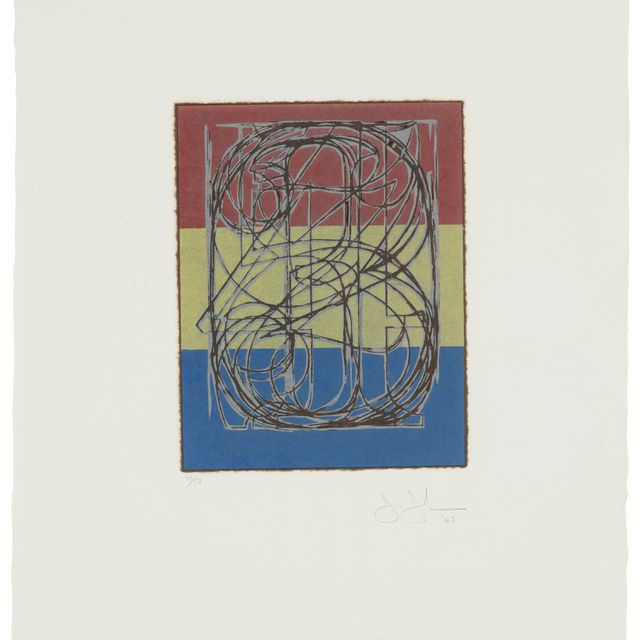 Jasper Johns — от 0 до 9