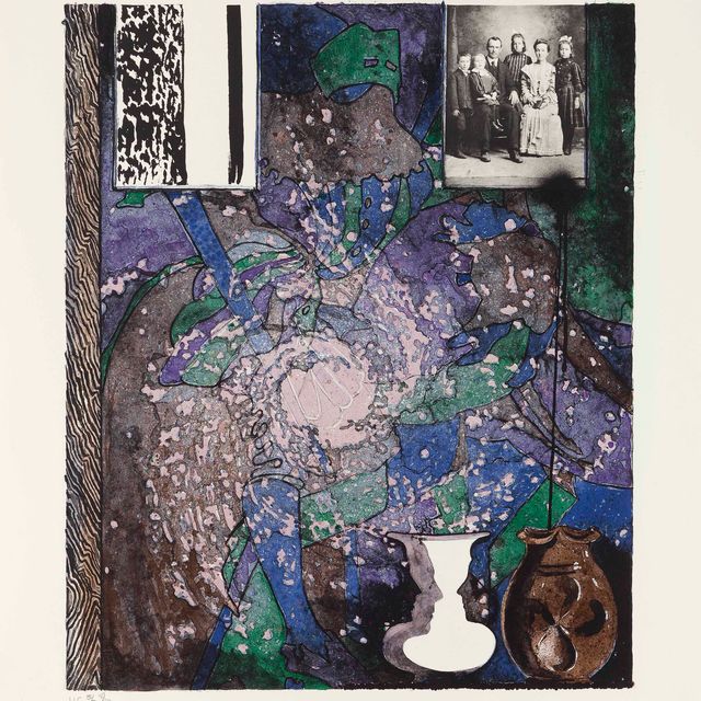 Jasper Johns — Без названия (Американский центр)