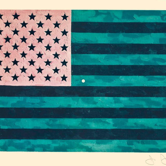 Jasper Johns — Флаг (мораторий)