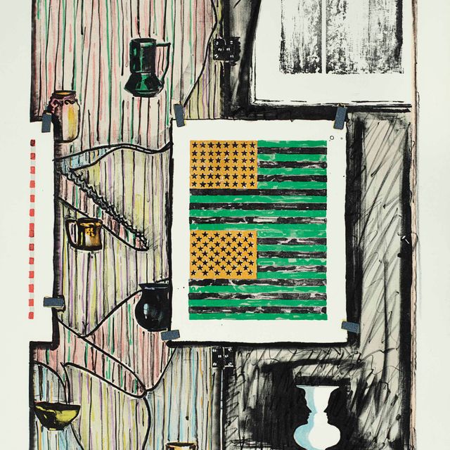 Jasper Johns — Чревовещатель