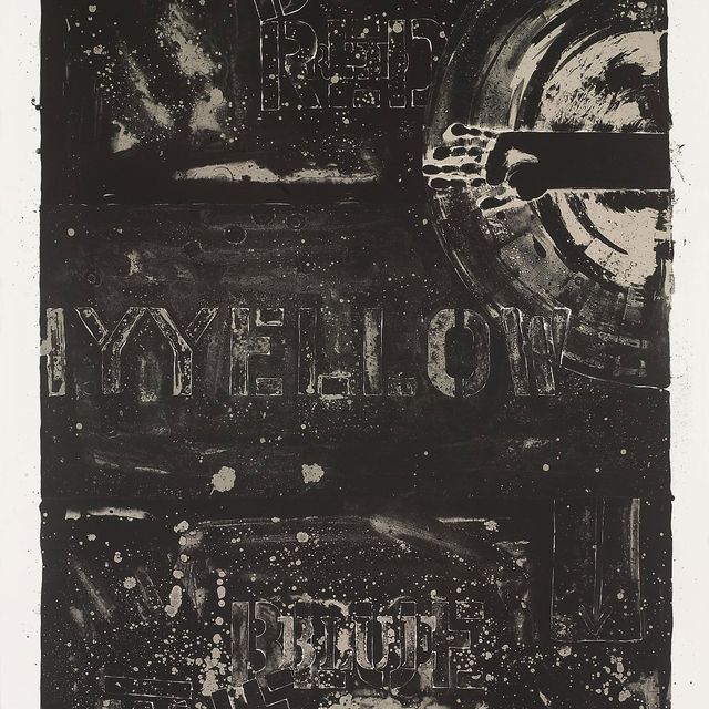 Jasper Johns — Periscope II (ULAE 201; Gemini 841)