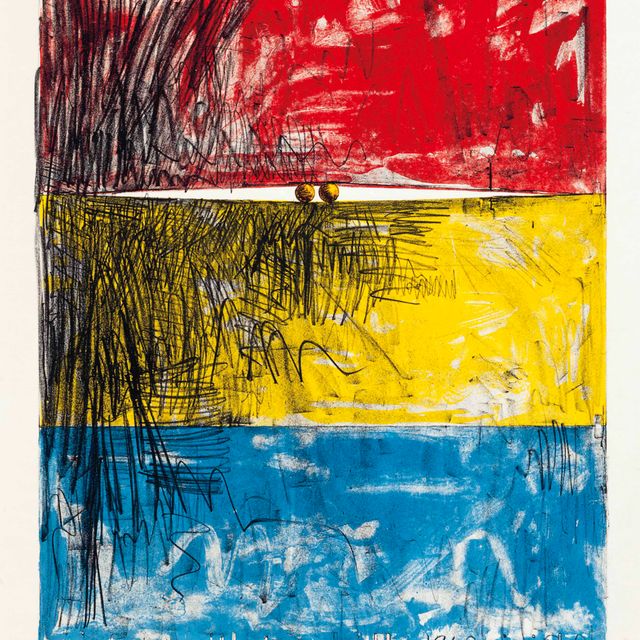 Jasper Johns — Картина с двумя шариками I (ЧАСТЬ 8)