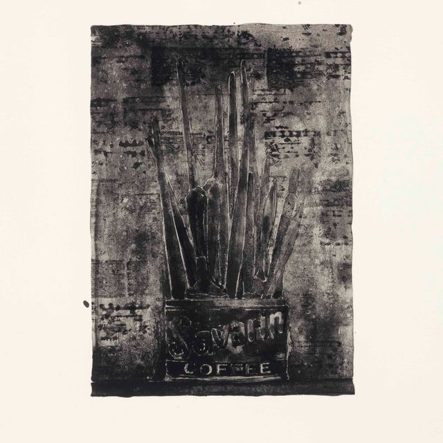 Jasper Johns — Саварин 1 (печенье) (ULAE 191)